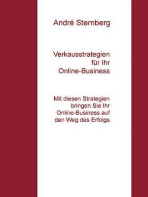 cover image of Verkaufsstrategien für Ihr Online-Business